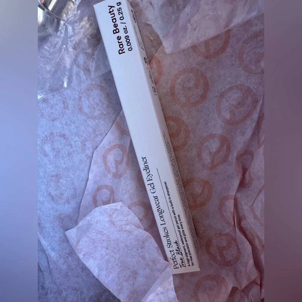 NEW Rare Beauty Strokes Longwear and Waterproof Gel Eyeliner in True Black